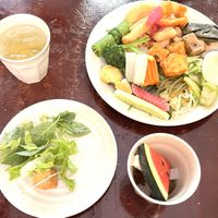 Lunch buffett  at Nhà Chay SoyV in Hanoi