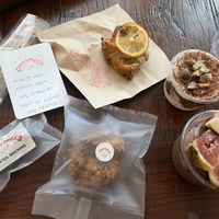 Delivery. Dessert time!   at Goodness Club in Seoul