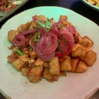Patatas bravas at StrEats in Delft