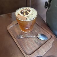 Winter tea   at Mallard Coffee in Hanoi