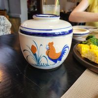Rice pot at Tĩnh Garden Vegetarian in Hue