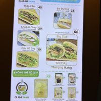   at Banh Mi Xanh in Ho Chi Minh City