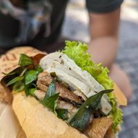 Premium sandwich at Banh Mi Xanh in Ho Chi Minh City