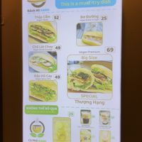   at Banh Mi Xanh in Ho Chi Minh City
