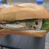 Vegan mixed at Banh Mi Xanh in Ho Chi Minh City