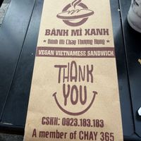   at Banh Mi Xanh in Ho Chi Minh City