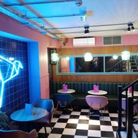 Downstairs Interior at Flower Cafe Ncl in Newcastle Upon Tyne