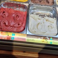 Vegan sorbets at Amorino   in St Julians