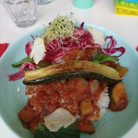 Bowl vegan at Johnny's in Montbron