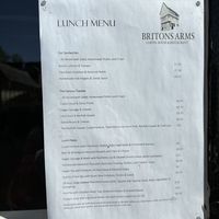 Vegan options on menu   at Britons Arms in Norwich