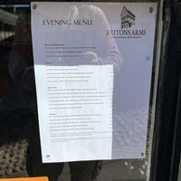 Vegan options on menu   at Britons Arms in Norwich