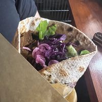 Kebab  at Vegman Streetfood Superhero - Pop Up in Milan