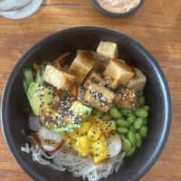 you have to ask it without mayo cause it's not vegan  at Levels   in Carvoeiro