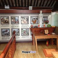 2nd floor at Ci Yuan Zhai Vegetarian Restaurant in Dali