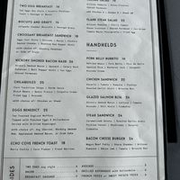 Menu pic  at Elderwood at the Darling in Visalia
