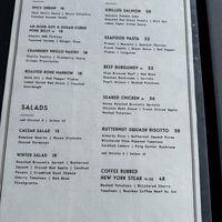 Menu pic  at Elderwood at the Darling in Visalia