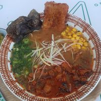 Vegan Miso Ramen at Hachiko Ramen by Honda in Lisbon