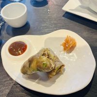 Steamed vegetarian roll   at Saigon  Bangkok in Tonawanda