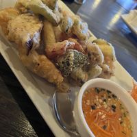 Vegan vegetable tempura  at Saigon  Bangkok in Tonawanda
