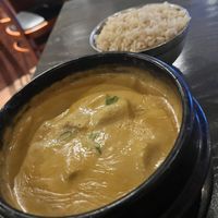 Vegan potato curry  at Saigon  Bangkok in Tonawanda
