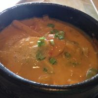 mango curry with coconut milk at Saigon  Bangkok in Tonawanda