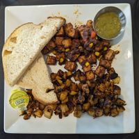 Vegan Scramble at Cricket Cafe in Portland