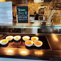 Vegan main dish at DELI - Hotel Mercure in Zurich