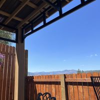 Nice view from the patio😄 at Fort Spokane Store & Restaurant  in Davenport