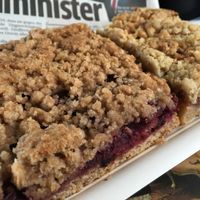 fruit crumble at Reformhaus Bacher - Im Hauptbahnhof in Cologne