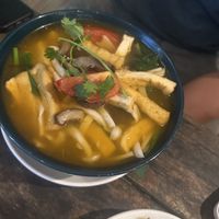 Sweet and Sour Noodle Soup  at Mingle Cafe in Hue