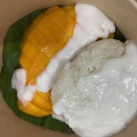 Mango sticky ricee  at Mingle Cafe in Hue