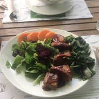 Mega protein at Zrno Bio Bistro in Zagreb