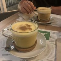 Pumkin spice late at Zrno Bio Bistro in Zagreb