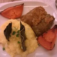 seasonal offer - sarma!  at Zrno Bio Bistro in Zagreb