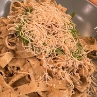 Greenpeace Pasta   at Zrno Bio Bistro in Zagreb