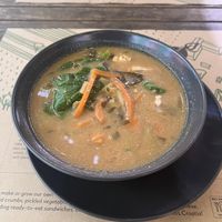 Miso soup  at Zrno Bio Bistro in Zagreb