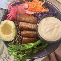 quinoa Buddha  at Zrno Bio Bistro in Zagreb