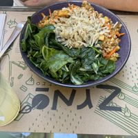 Brown rice  at Zrno Bio Bistro in Zagreb