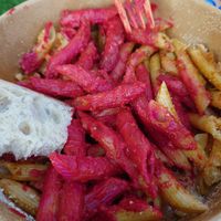 The other pasta, also sooo good! at Zrno Bio Bistro in Zagreb