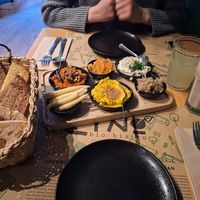 Zrno mezze at Zrno Bio Bistro in Zagreb