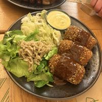 Cordon bleu  at Zrno Bio Bistro in Zagreb