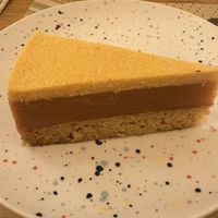 Carrot cake  at Zrno Bio Bistro in Zagreb