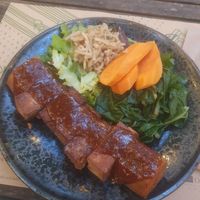 Mega protein at Zrno Bio Bistro in Zagreb