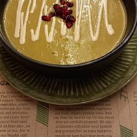 soup of the day 7€ at Zrno Bio Bistro in Zagreb