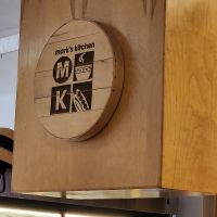 The sign  at Mark's Kitchen in Takoma Park