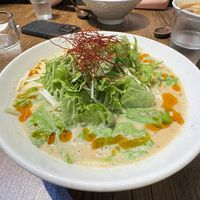 So impressed with this ramen. Would love another bowl of this already   at Menya Shirakawa Bettei in Gifu