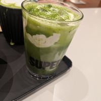 Oat cream matcha latte at Super Matcha - Starfield Suwon Flagship Store in Suwon