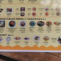 Menu at CHEKAFE in Nairobi