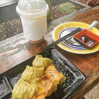 Tofu momos at CHEKAFE in Nairobi