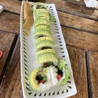 Vegan sushi  at CHEKAFE in Nairobi